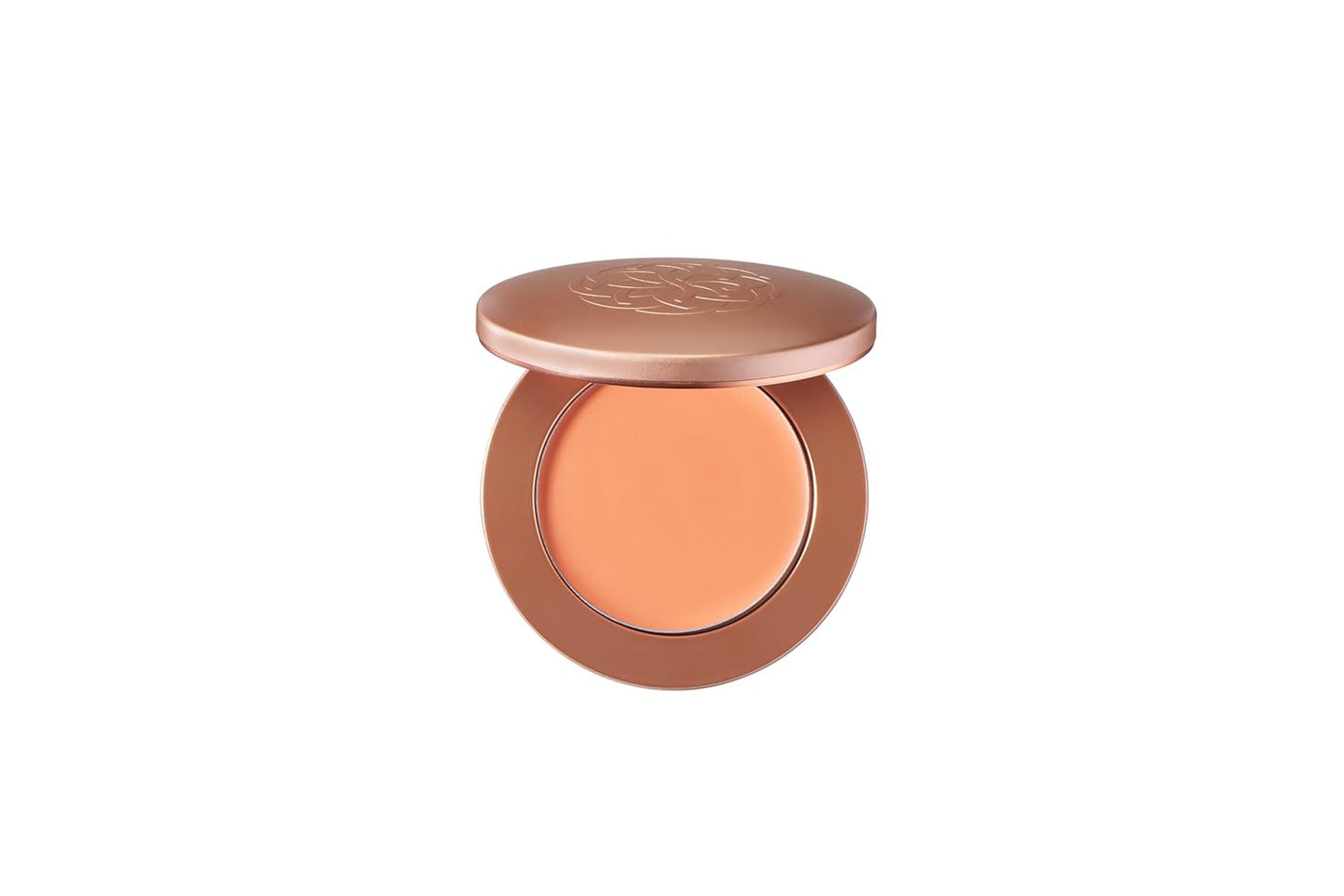 YENSA Super Serum Silk Cream Blush for Cheeks - Buildable Cheek Blush Formulated with Superfoods - Dewy Airbrushed Finish - Nourishing & Hydrating - Silky Cream Formula - Peach Sunset (0.21 oz)