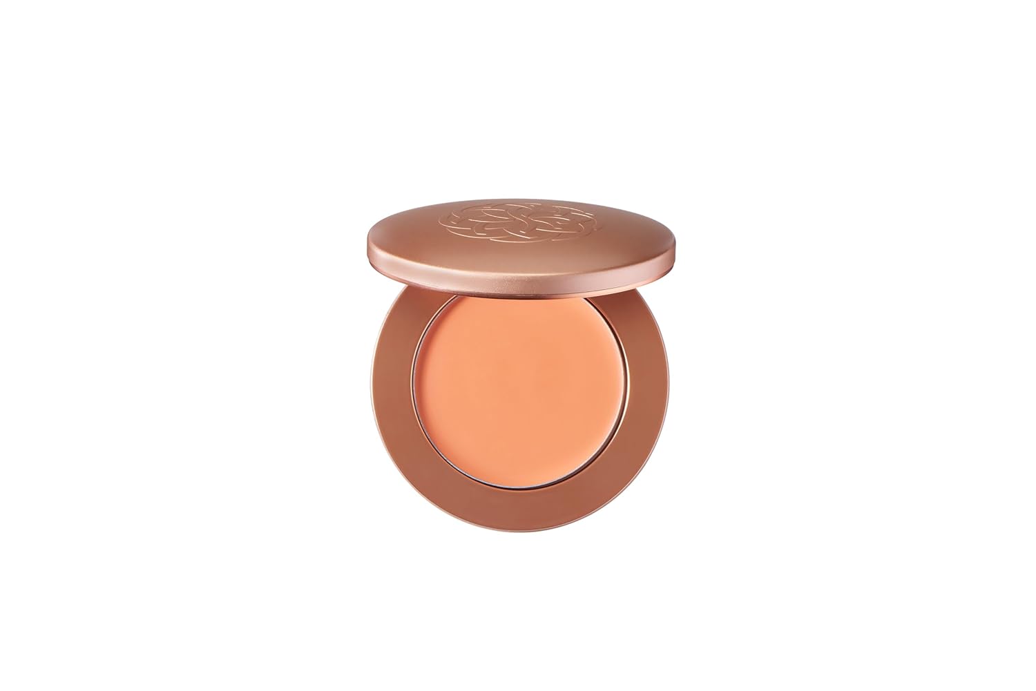 YENSA Super Serum Silk Cream Blush for Cheeks - Buildable Cheek Blush Formulated with Superfoods - Dewy Airbrushed Finish - Nourishing & Hydrating - Silky Cream Formula - Peach Sunset (0.21 oz)